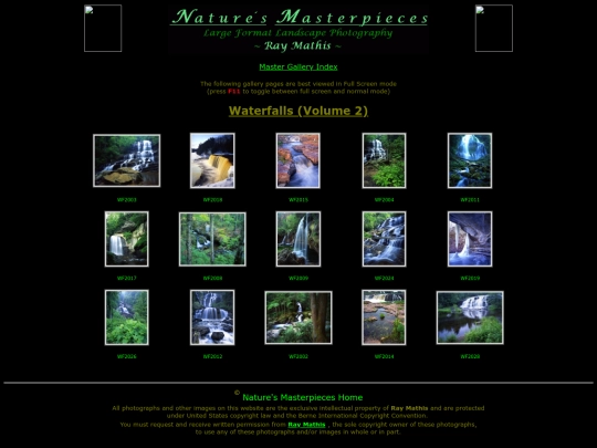 NaturesMasterpieces/Gallery/WF2 screenshot