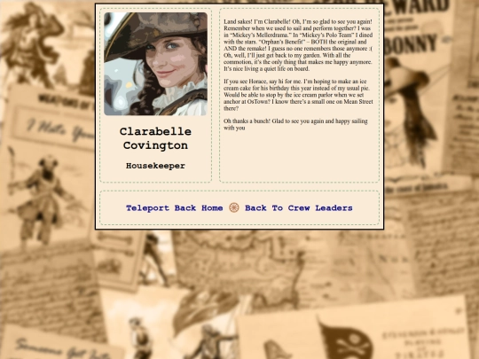 About Me/bio_clarabelle screenshot