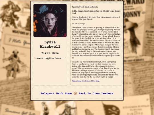 About Me/bio_lydia screenshot