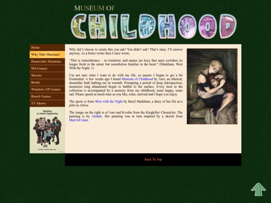 Museum of Childhood/childhood-about screenshot