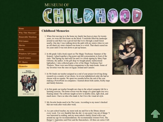 Museum of Childhood/childhood-memories screenshot
