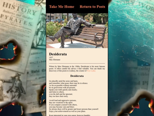 SRG/Desiderata screenshot