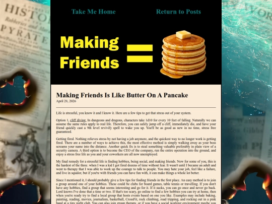 SRG/friends_pancakes screenshot