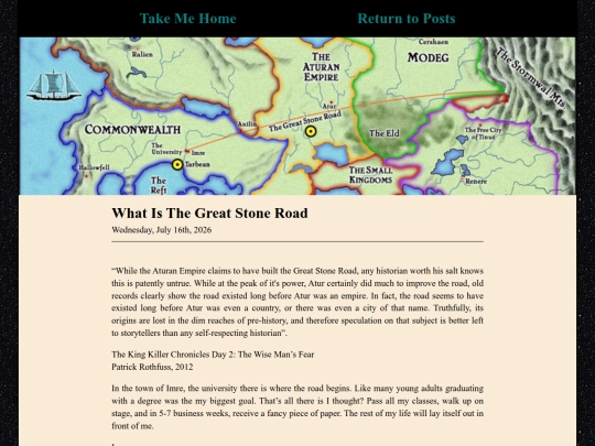 SRG/great-stone-road screenshot