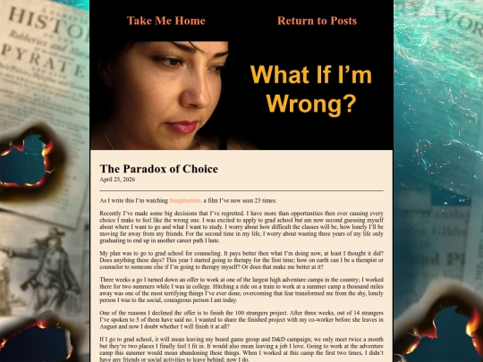 SRG/paradox-choice screenshot