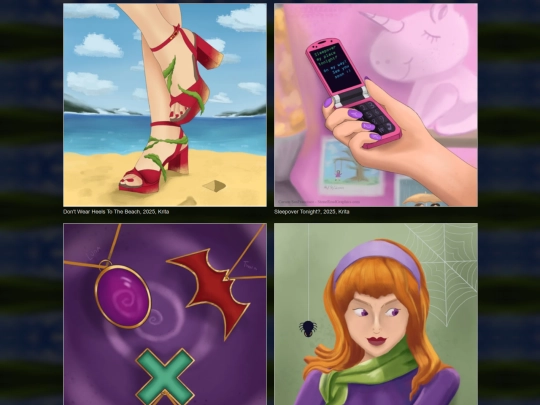 demos/art gallery/art_gallery screenshot