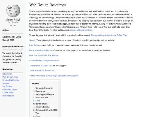 tools/wiki-web-design screenshot