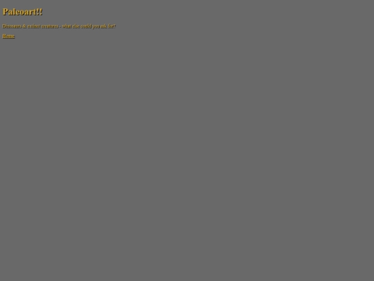 paleoart screenshot