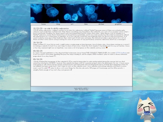 blog screenshot