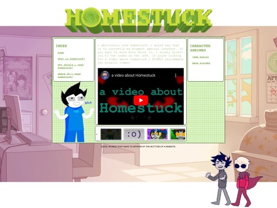 homestuck screenshot