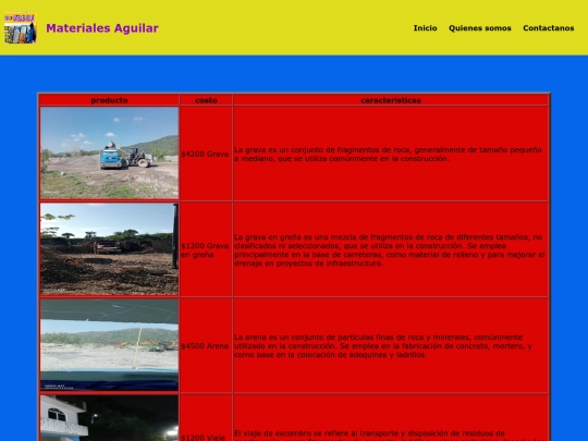 Pagina web/inicio screenshot