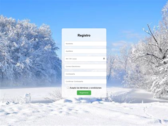 Registro screenshot