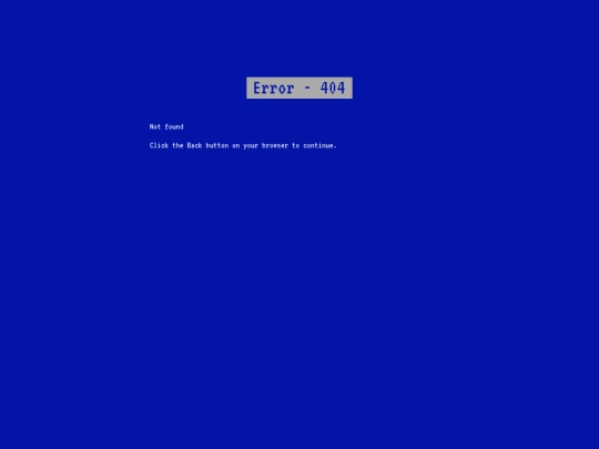 not_found screenshot