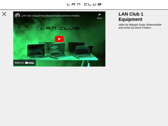 clubEquipment screenshot