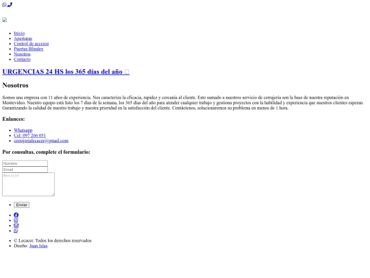 Lecacer/nosotros screenshot