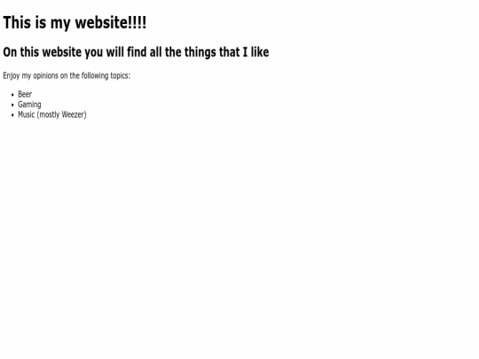 index screenshot