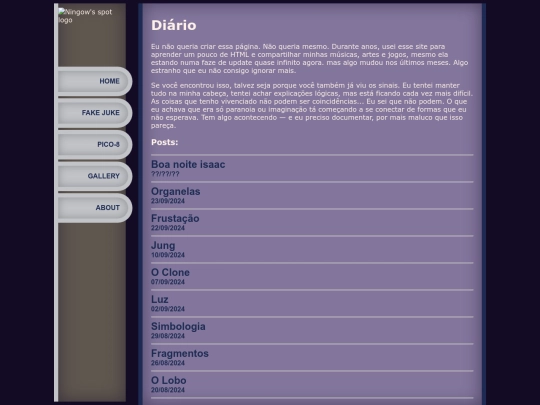 blog screenshot