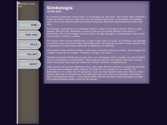 blog/simbologia screenshot
