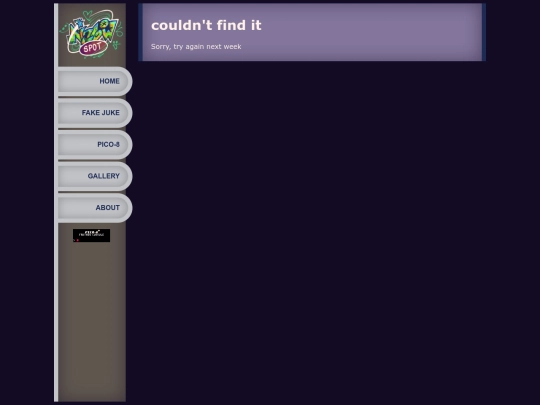 not_found screenshot