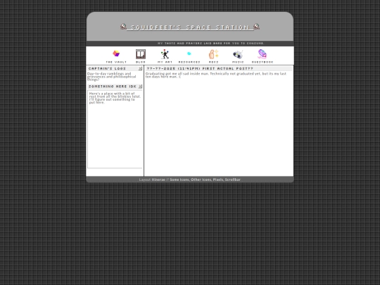 blog screenshot