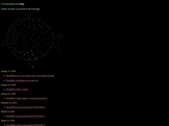 blog screenshot
