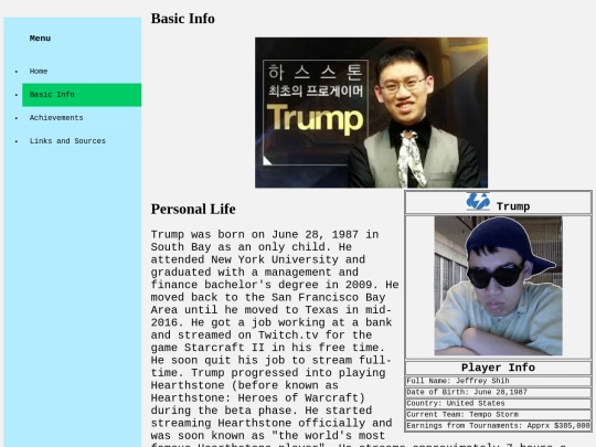 basicinfo screenshot
