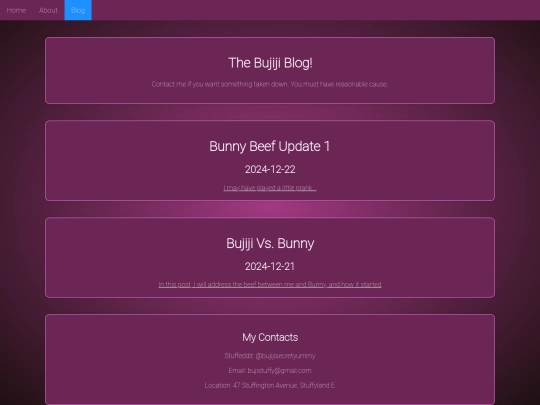 blog screenshot