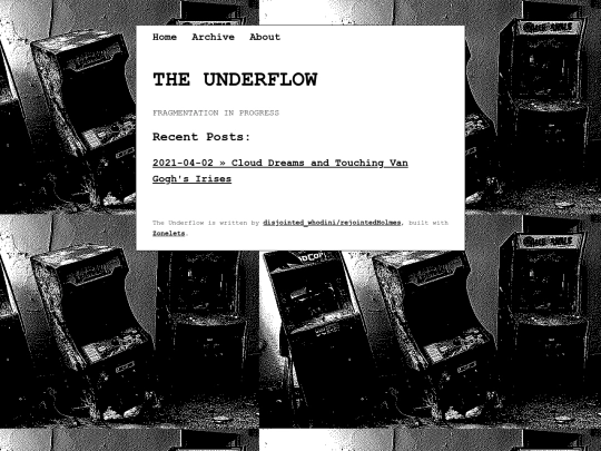 blog screenshot