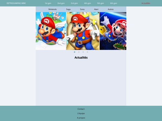 Neocities/actualites screenshot