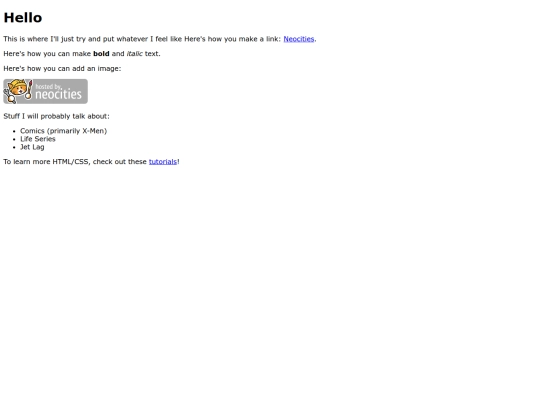 index screenshot