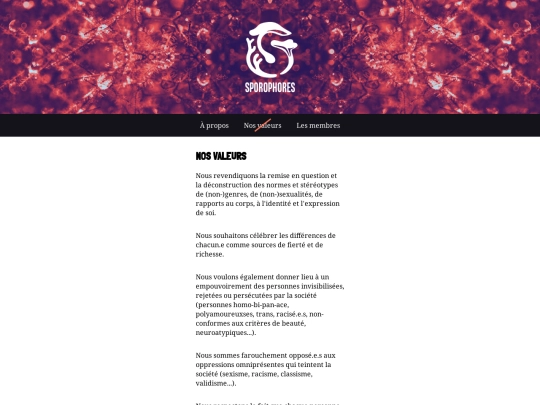 valeurs screenshot