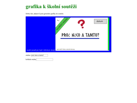 grafika/soutez screenshot