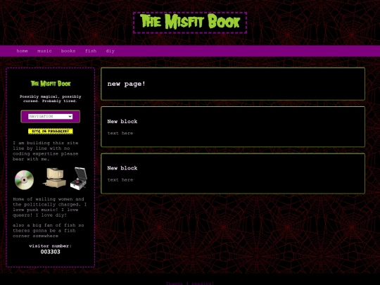 newpage screenshot