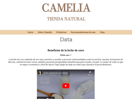 data screenshot