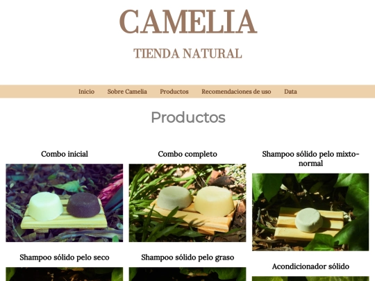 productos screenshot