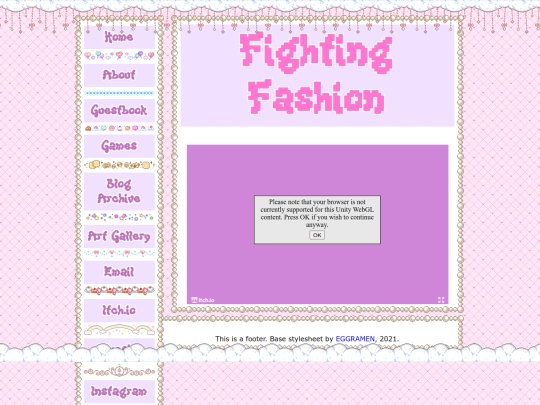 games/fightingfashion screenshot