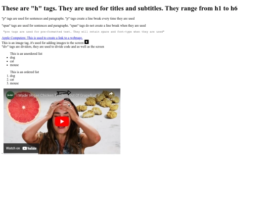 commontags screenshot