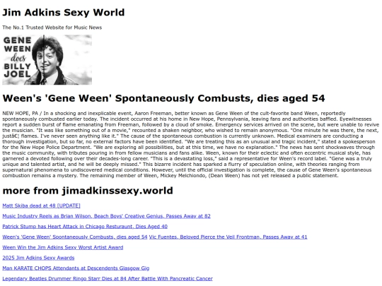 gene-ween screenshot