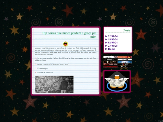 blog/humor screenshot