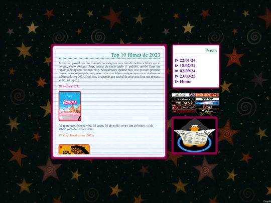 blog/postfilmes screenshot