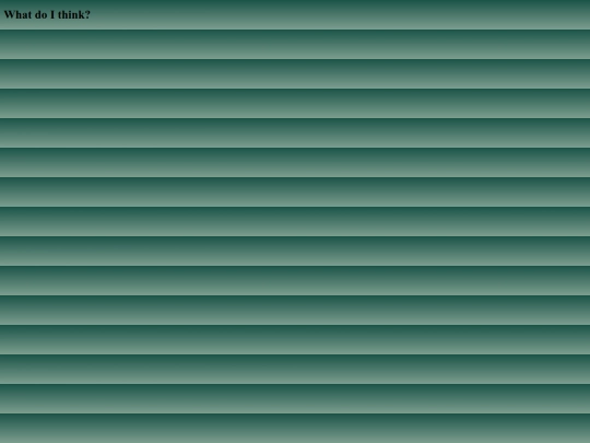 Posts/whatdoIthink screenshot