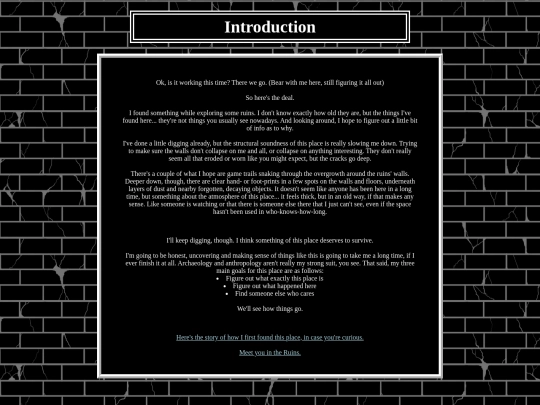 Introduction screenshot