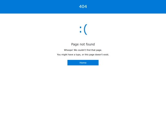 not_found screenshot
