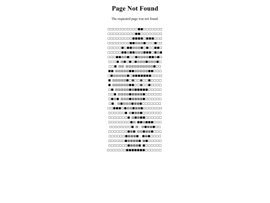 not_found screenshot