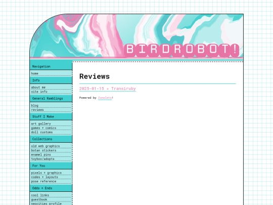 reviews screenshot