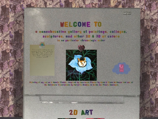 2D Art Page screenshot