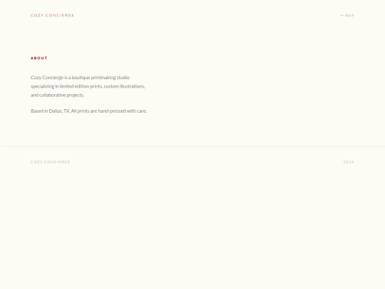 about-minimal screenshot