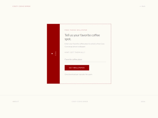 giveaway-minimal screenshot