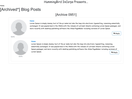 archivedblogs screenshot