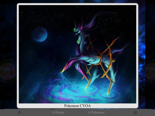 Pokemon CYOA/Pokemon screenshot